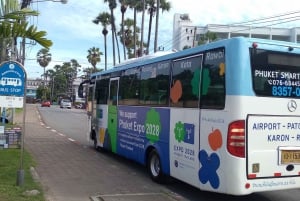 Phuket: Phuket flyplassbusstransport fra/til Rawai Beach