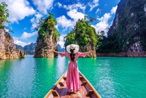 Phuket: Private Tagestour Khao Sok mit Bootstour zum See und Mittagessen