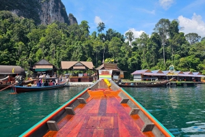 Phuket: Private Tagestour Khao Sok mit Bootstour zum See und Mittagessen