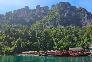 Phuket: Private Tagestour Khao Sok mit Bootstour zum See und Mittagessen