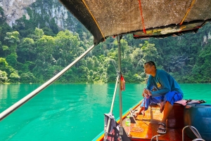 Phuket: Private Tagestour Khao Sok mit Bootstour zum See und Mittagessen