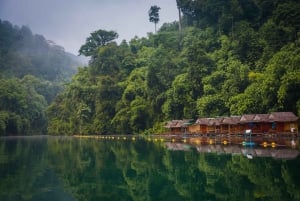 Desde Phuket: Excursión de un día en privado a Khao Sok con excursión Longtail