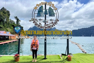 Desde Phuket: Excursión de un día en privado a Khao Sok con excursión Longtail