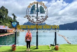 Da Phuket: Escursione privata di un giorno a Khao Sok con Longtail Tour