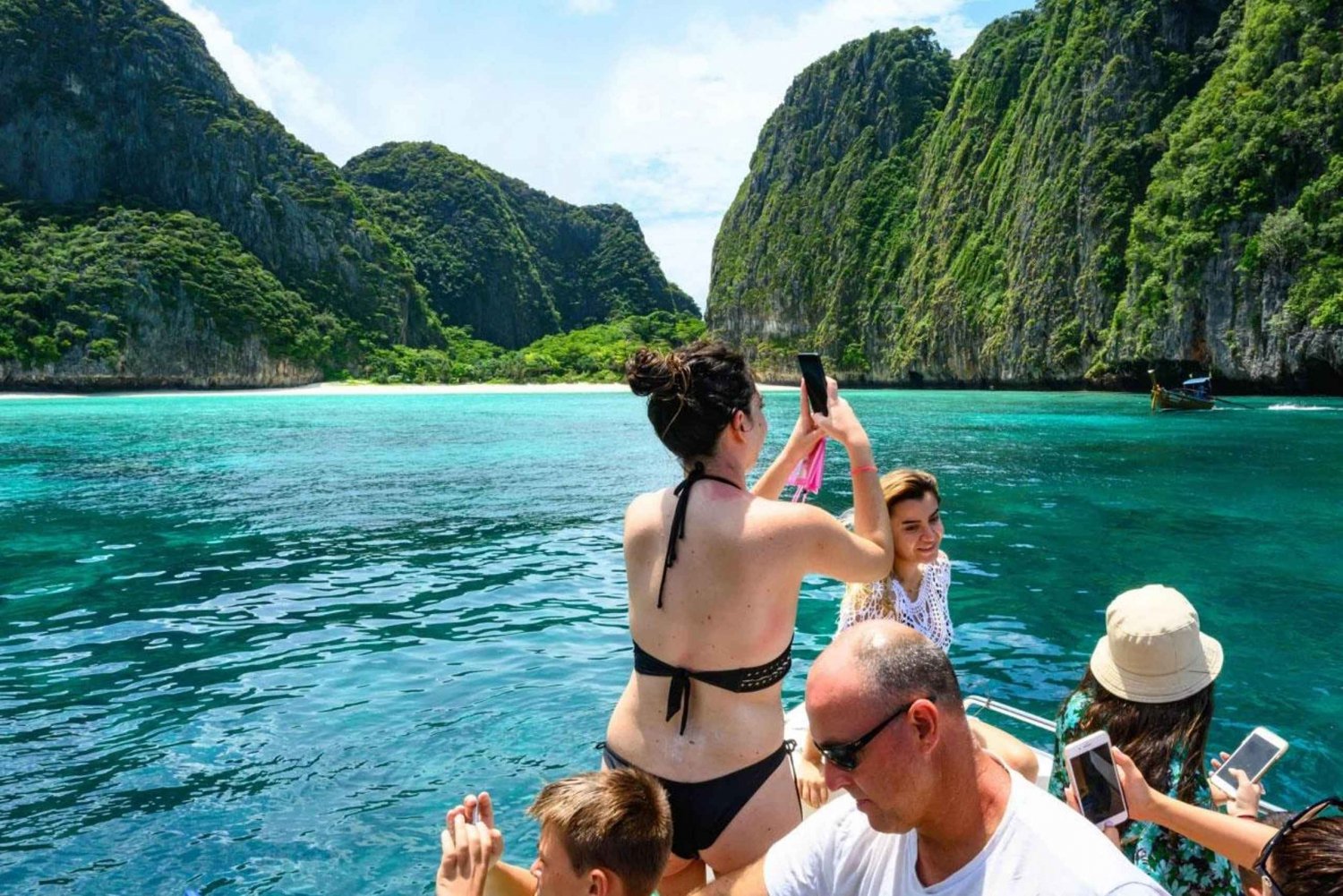 Phuket: Private Early Bird Charter to Phi Phi & Bamboo