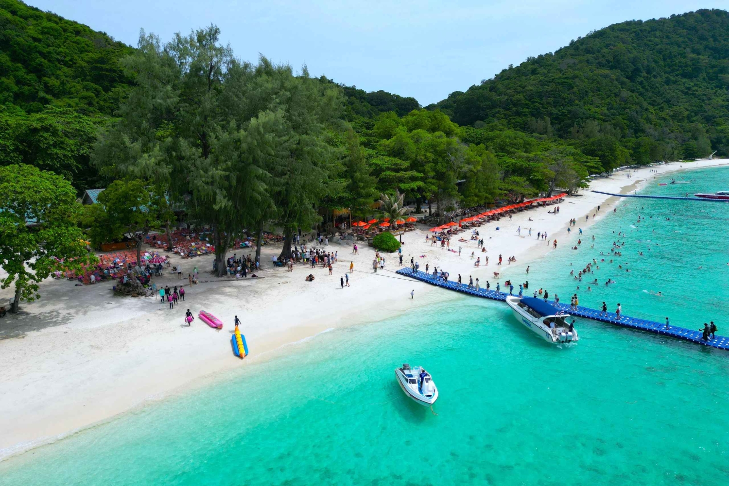 푸켓 코 헤이(산호섬)로 가는 프라이빗 롱테일 보트