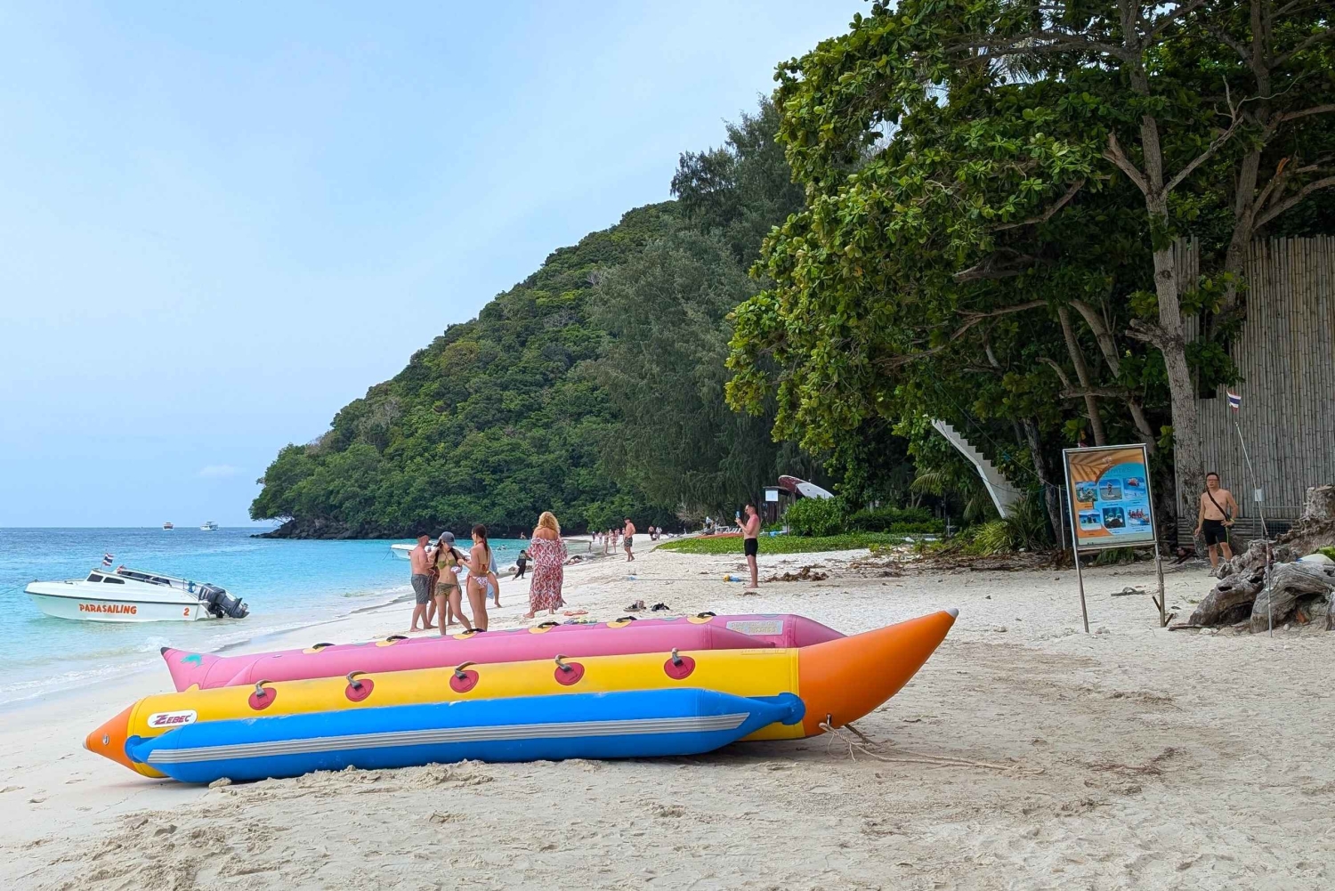 푸켓 코 헤이(산호섬)로 가는 프라이빗 롱테일 보트