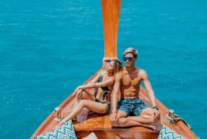 Phuket: Privat luksusbåt med lang hale til Raya og Coral