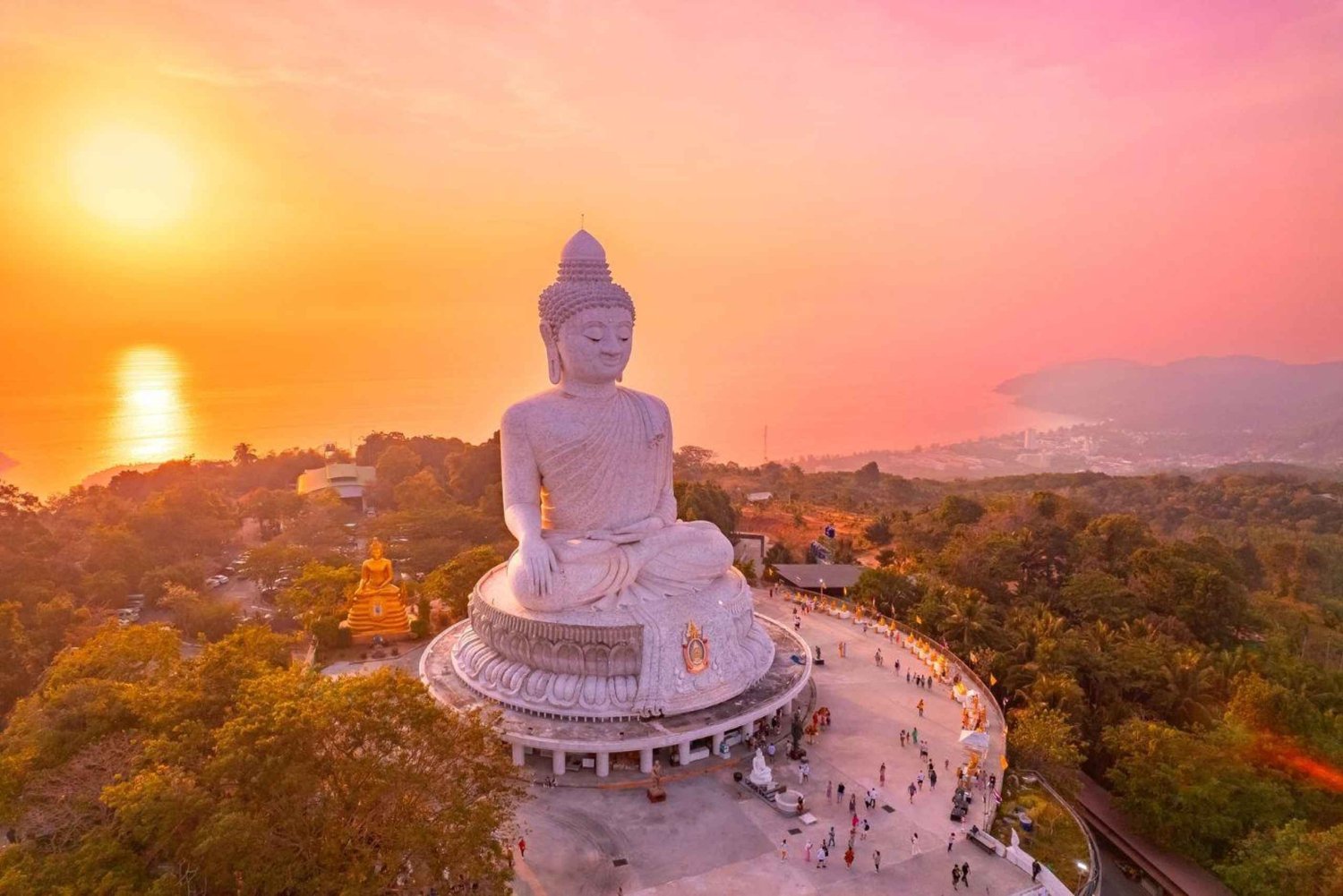 Phuket: Privat kvällstur med Big Buddha och gamla stan