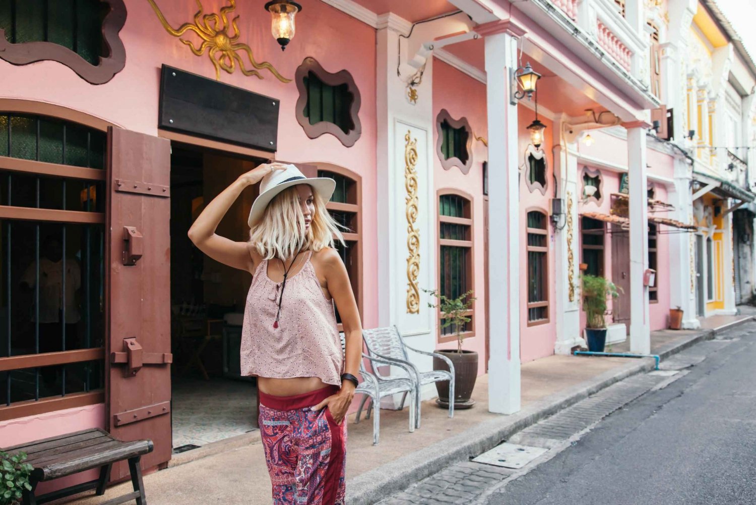 Phuket: Privat fotoshoot i den gamle bydel