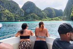 푸켓 피피 & 카이 섬으로 가는 개인 스피드 보트 전세