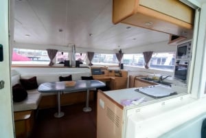 Phuket privat solnedgangskrydstogt med katamaran-yacht