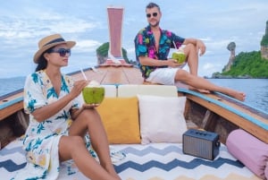 Phuket: crociera privata al tramonto su un longtail boat di lusso