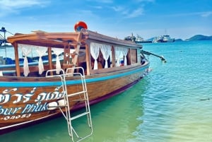 Phuket: crociera privata al tramonto su un longtail boat di lusso