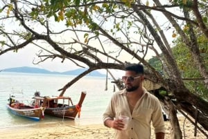 Phuket: crociera privata al tramonto su un longtail boat di lusso