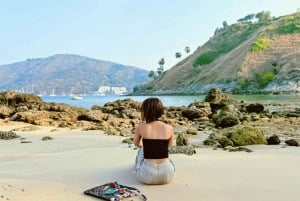 Phuket: PromthepCape, svømmetur Ya-Nui Beach, Buddha, Chalong Temple