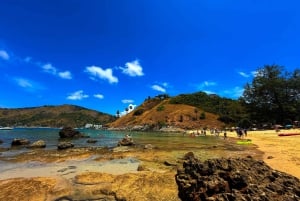 Phuket: PromthepCape, svømmetur Ya-Nui Beach, Buddha, Chalong Temple