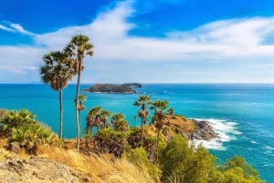 Phuket: PromthepCape, svømmetur Ya-Nui Beach, Buddha, Chalong Temple