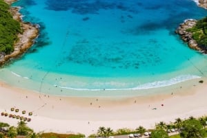 Phuket: Racha ja Banana Beach pikaveneellä lounaalla.