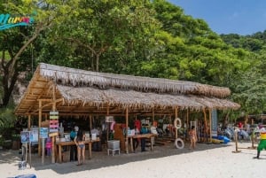 Phuket: Racha ja Banana Beach pikaveneellä lounaalla.