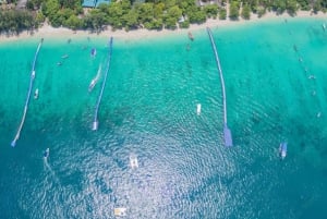 Phuket: Racha ja Banana Beach pikaveneellä lounaalla.