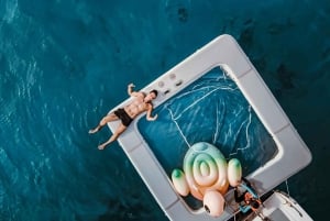 Phuket: Racha og Coral Island Catamaran-dagstur med DJ-fest