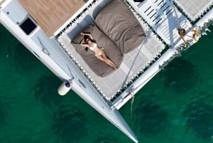 Phuket: Racha og Coral Island Catamaran-dagstur med DJ-fest