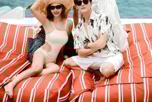 Phuket: Racha og Coral Island Catamaran-dagstur med DJ-fest