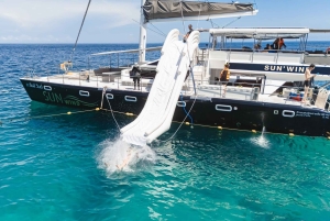 푸켓: 라차와 코랄 아일랜드 카타마란 데이 트립 DJ 파티