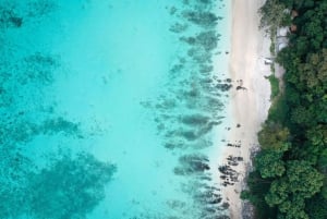 Phuket: gita di 1 giorno in motoscafo alle isole Coral e Racha con pranzo