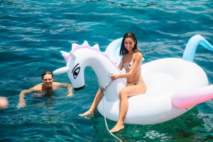 Phuket: Racha och Coral Island Sunset Catamaran Party Tour