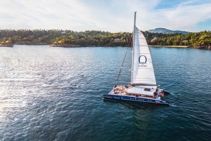 Phuket: Racha i Wyspa Koralowa - 1-dniowa wycieczka jachtem OMBRE Yacht