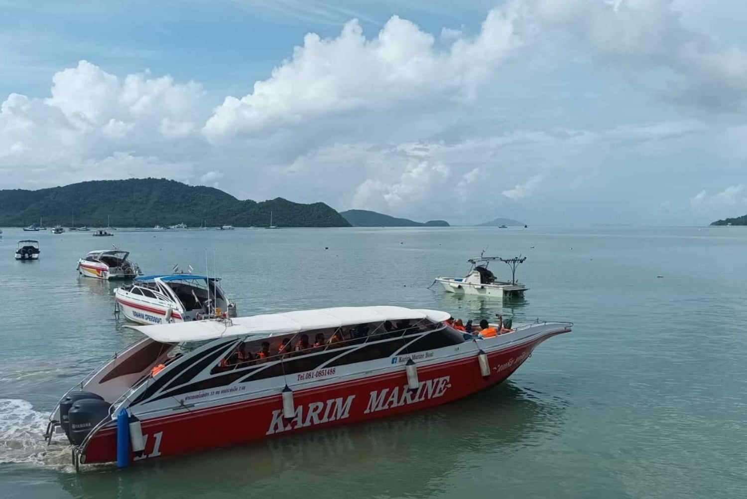 푸켓 라차 섬 스노클링 또는 스쿠버 다이빙 투어