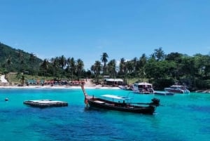 푸켓 라차 섬 스노클링 또는 스쿠버 다이빙 투어