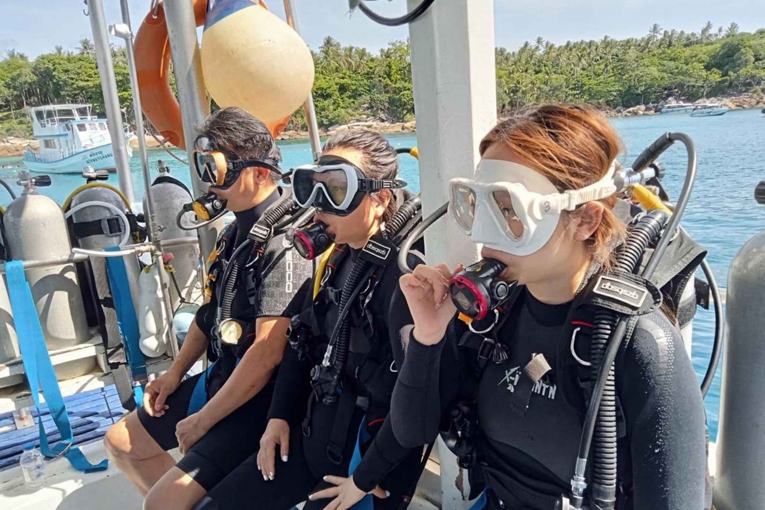 Phuket: Racha Yai 2-Fun Dives of snorkeltrip met transfer