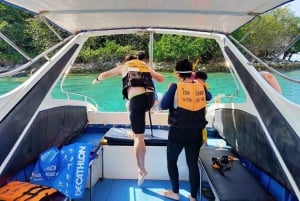 Phuket: Racha Yai 2-morsomme dykk eller snorkeltur med transport