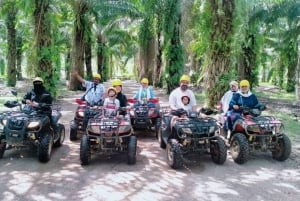 Phuket: Raftingäventyr 5KM + ATV 30min + Flying Fox