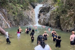 Phuket: Raftingäventyr 5KM + ATV 30min + Flying Fox