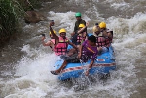 Phuket: Avventura rafting 5KM + ATV 30min + Flying Fox