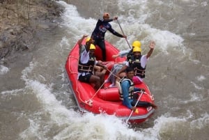 Phuket: Avventura rafting 5KM + ATV 30min + Flying Fox