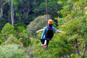 Phuket: Expedição de tirolesa ecológica na floresta tropical