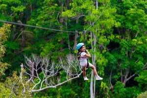 Phuket: Expedição de tirolesa ecológica na floresta tropical