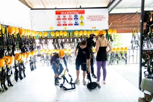 푸켓 열대우림 에코 짚라인 탐험