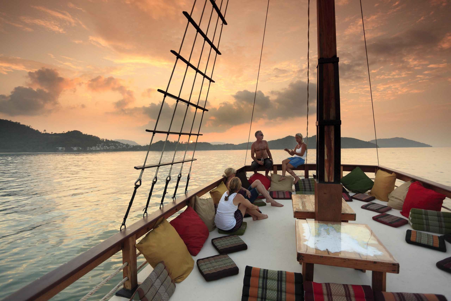 Phuket Relaxing Boat Cruise with Snorkelling & Sunset Dinner
