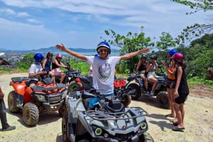 Phuket : Ride ATV Adventures, Zipline und Aussichtspunkt Panoramic