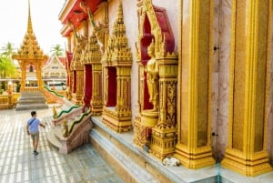 Taller de Cócteles de la Destilería de Ron de Phuket y Templo de Wat Chalong