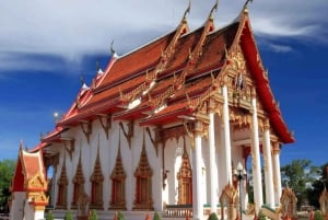 Taller de Cócteles de la Destilería de Ron de Phuket y Templo de Wat Chalong
