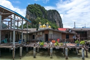 Phuket: Samed Nangshe og Phannga Bay kanotur med buffet