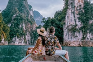 Phuket : Tour di un giorno con avventura a Samet Nangshe e al lago Cheow Lan