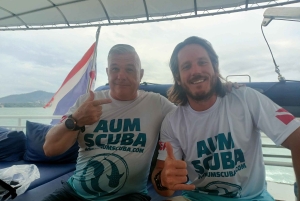 Phuket : Excursion d'une journée de plongée sous-marine King Cruiser, Shark Point, KDM